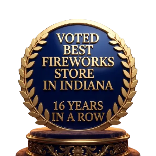 Voted Best Fireworks Store in Indiana - 16 Years in a Row
